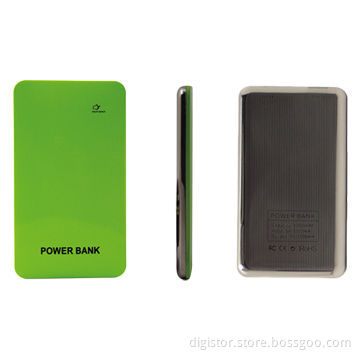 Power bank, super thin, 4,000mAh, portable polymer battery, customized logo, quality quick charge